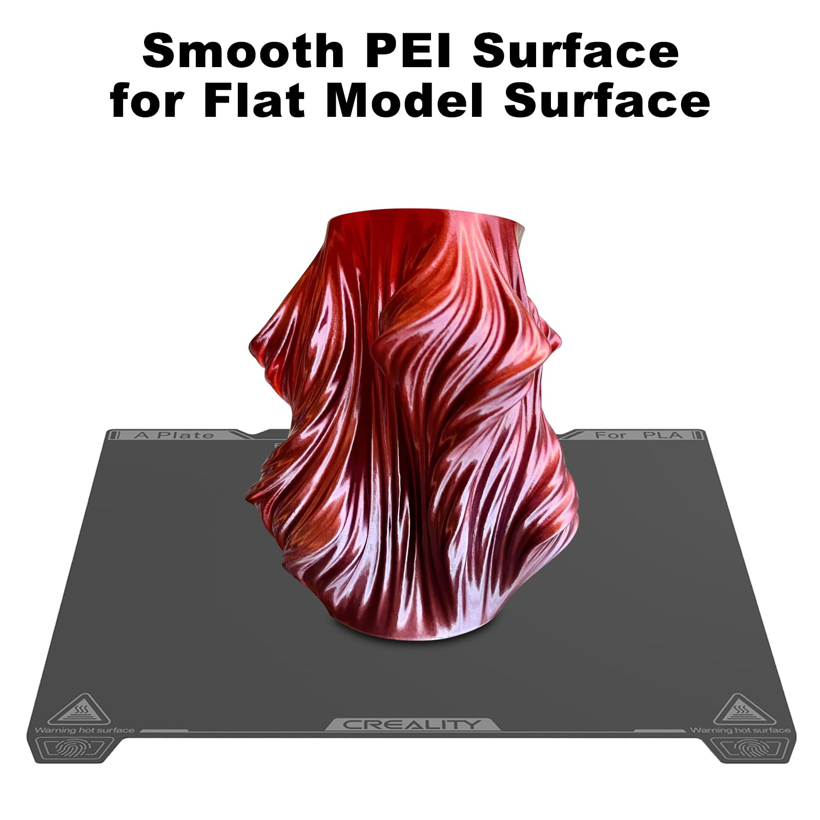 LANKEGU Plaque Construction H1H 235x235mm Pour Creality K1 K1C - Lit Acier Ressort Ender 3 S1 V3 KE