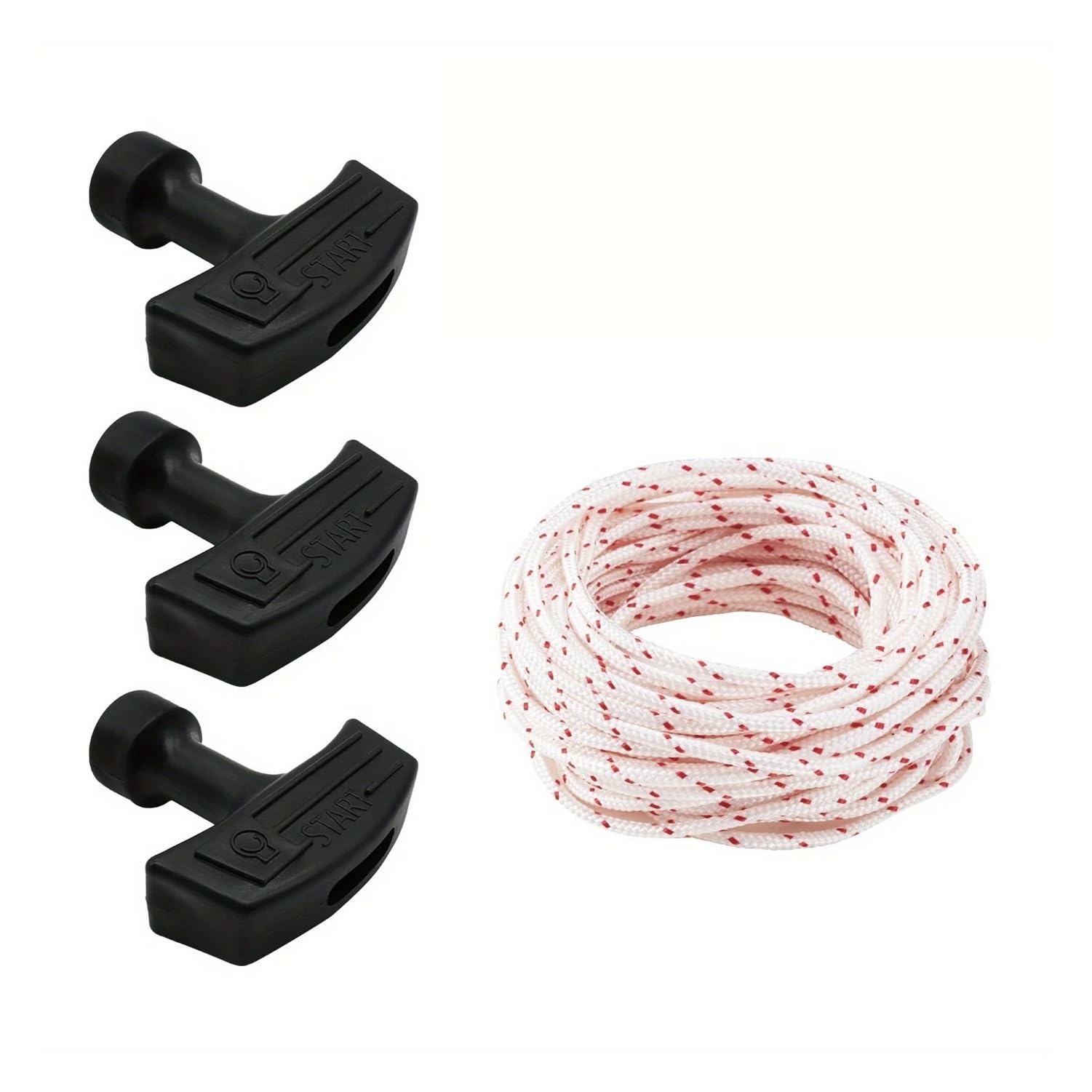Corde de traction de démarreur haute résistance 10m avec poignées ergonomiques