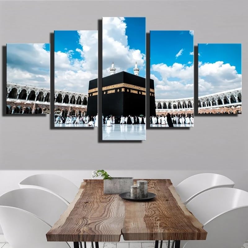 Tableaux abstraits moderne de mosquée religieuse islamique pour décoration murale