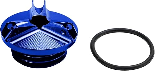 Miniatura 2 de Artudatech Tapa de llenado de aceite Billet azul para Yamaha MT-03 MT03 MT-07 MT07 MT-10  SP MT-25