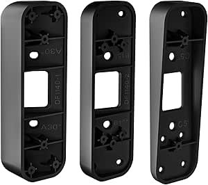 Adjustable Doorbell Angle Mount (30°+15°L/R+5°Up/Down) Corner Wedge for Reolink Video Doorbell and Blink Video Doorbell 1st Gen