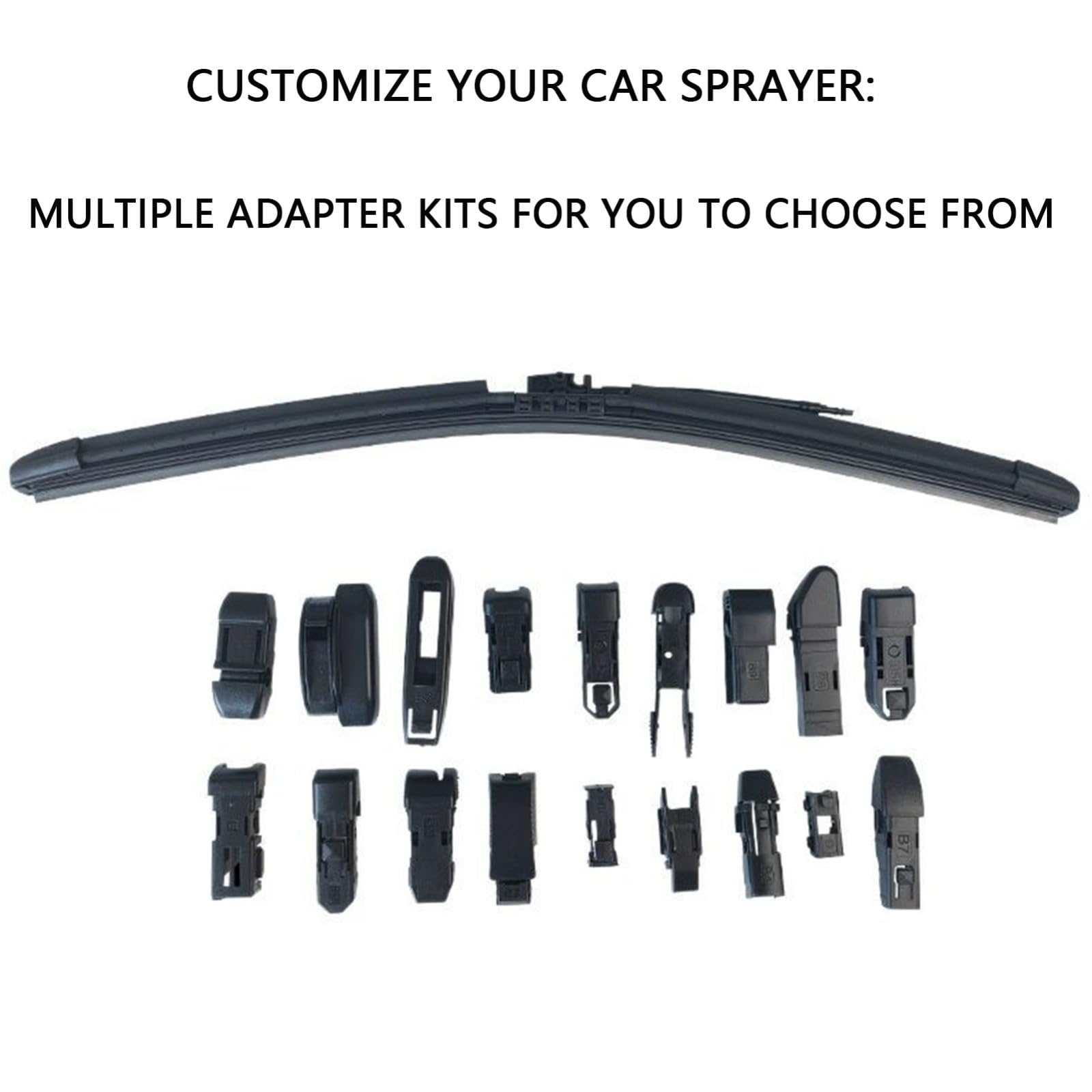 Tergicristalli per Citroen C4 Picasso 2013-2018 | Silenzioso Antiusura Silicone Senza Telaio Multifunzionale Spruzzo Tutte-Stagioni Perfetta Aderenza Facile Installazione