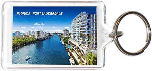 Vista 31 de Florida USA United States - Llaveros acrílicos - 5 Estilo: Miami South Beach #Fl107