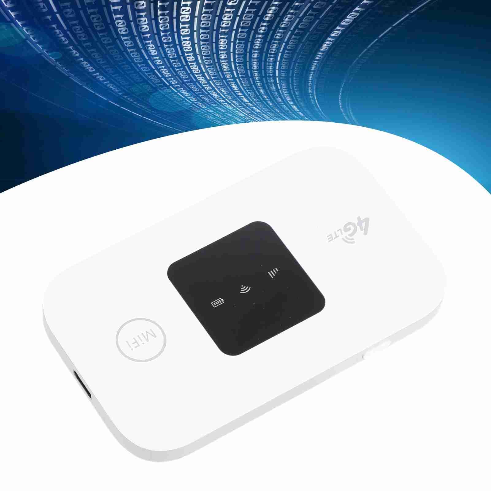 Hotspot wireless wireless 4G sbloccato, router Internet 150 Mbps con slot per scheda SIM, 2100 mAh, modem USB LTE per l'Europa