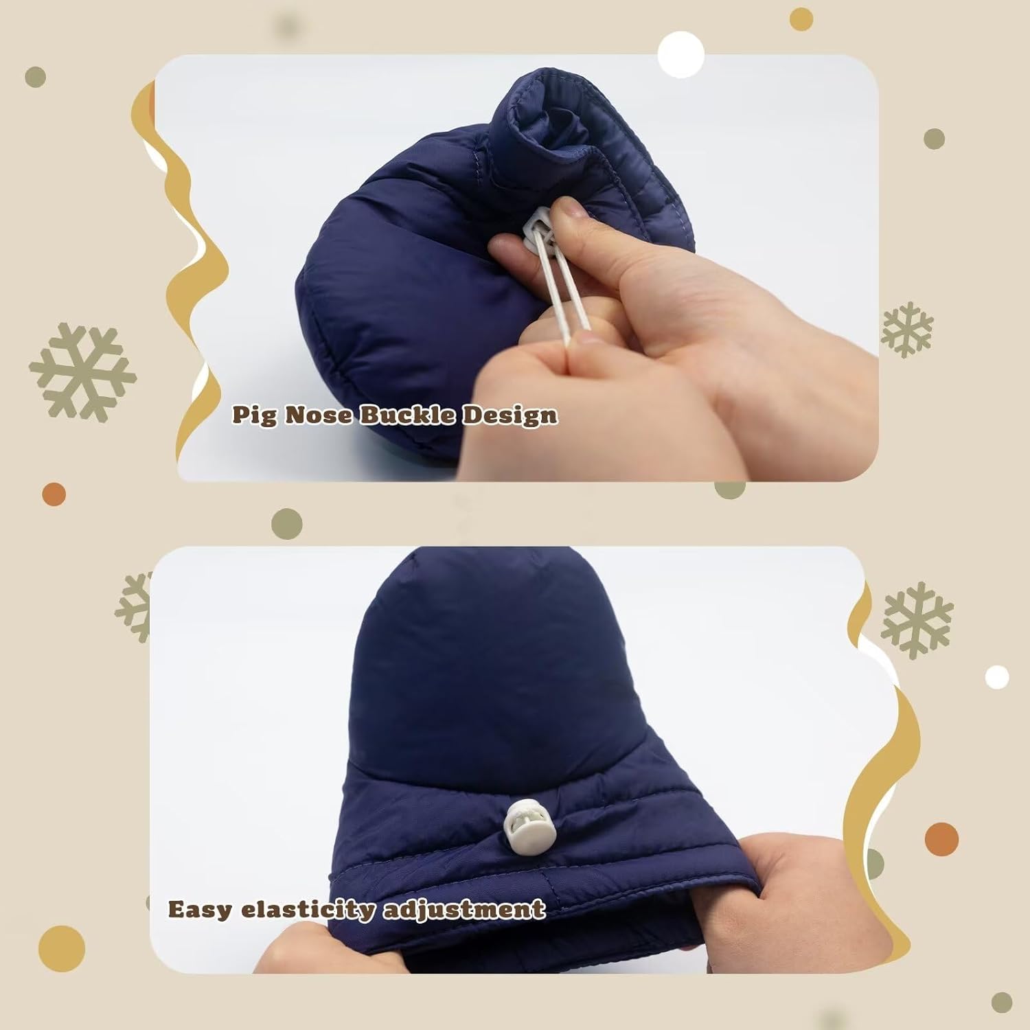 Baby Snowsuit Newborn Winter Unisex Jumpsuit Infant Hooded Double Zipper Romper Girls Boys Warm Outwear - Image 4