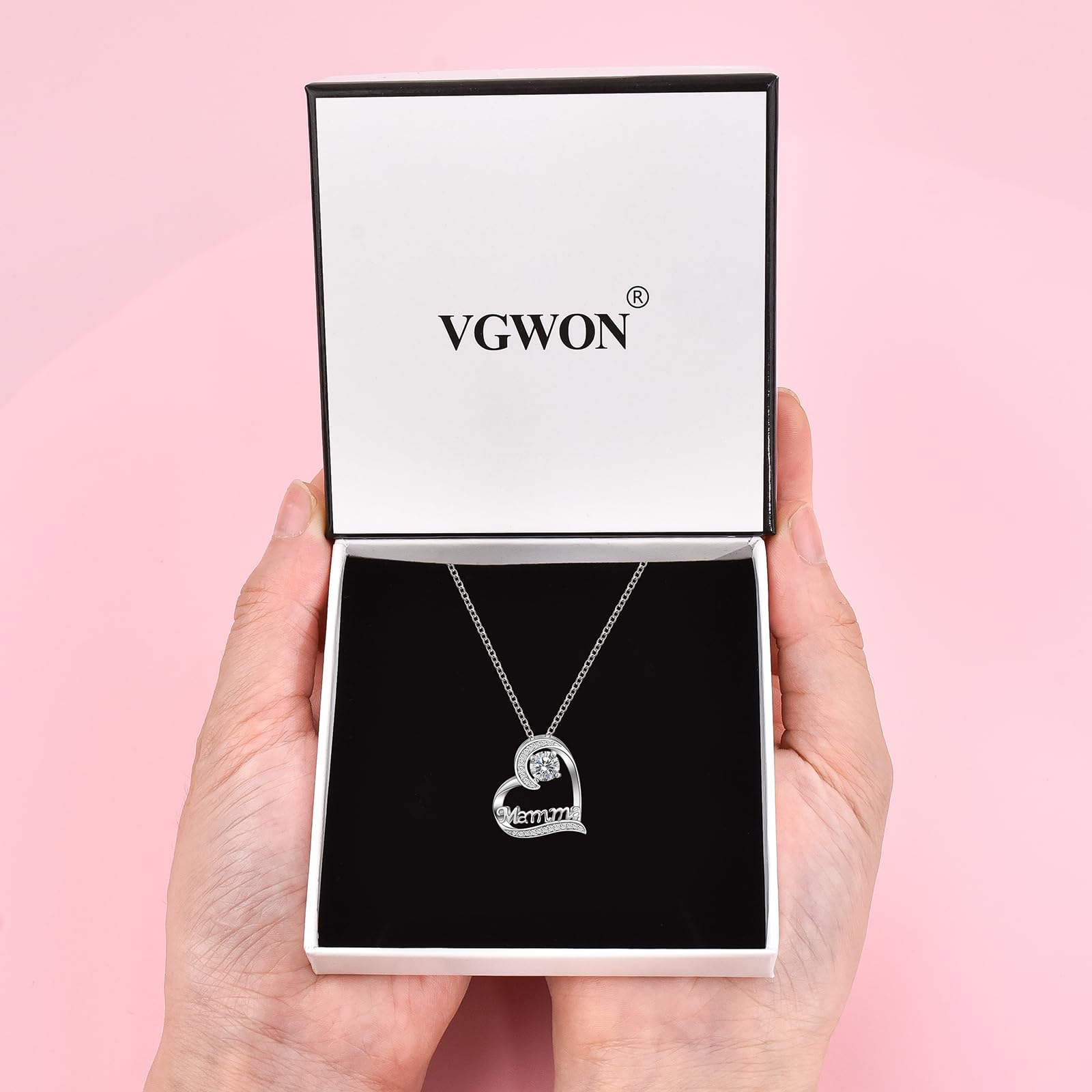 VGWON Collana per Festa della Mamma, Regalo per Mamma, Gioielli per Natale e Compleanno per Mamma