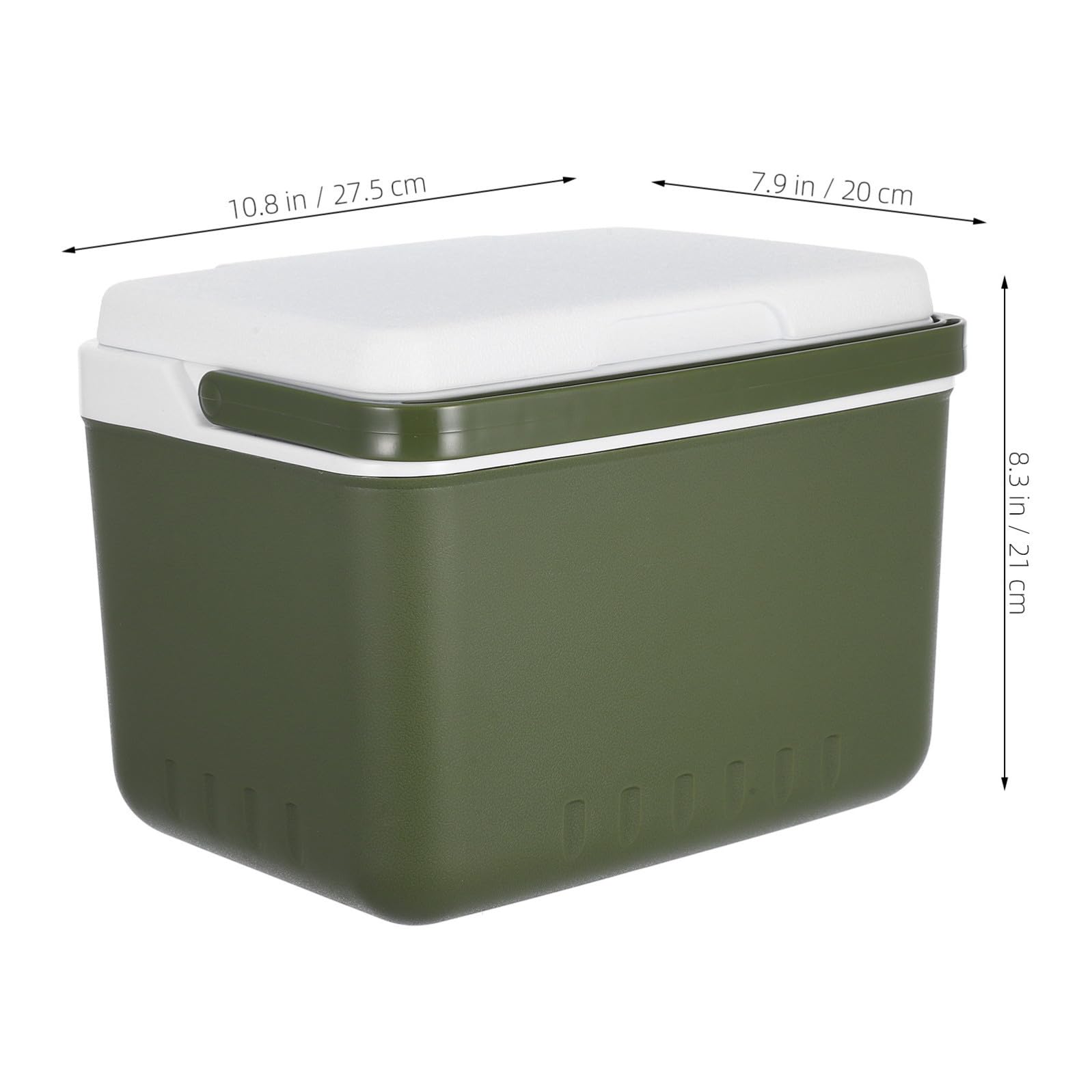 Frigorifero Portatile 6l con Isolamento Termico e Maniglia, Box Termico per Alimenti da Viaggio e Campeggio, Contenitore Refrigerante per Picnic, Barbecue e Attività Outdoor