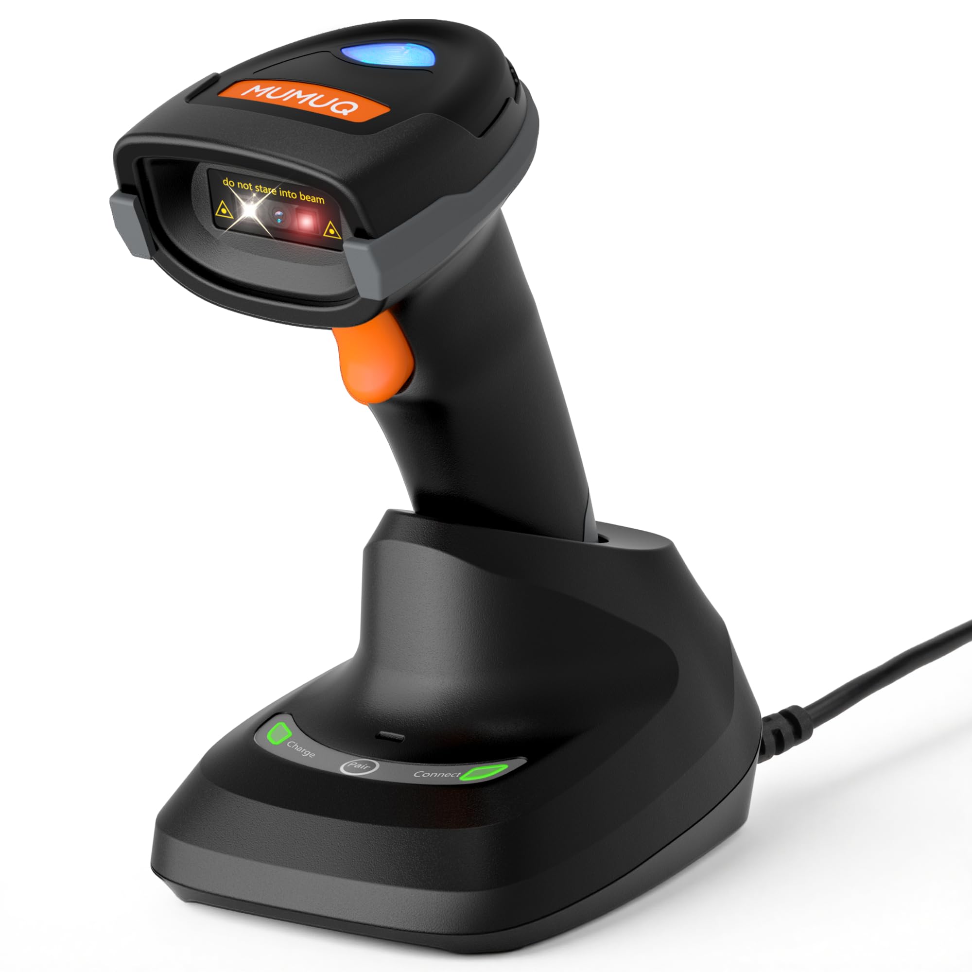 Lecteur code barre sans fil portable scanner bluetooth 1D 2D pour Android et iOS - 8