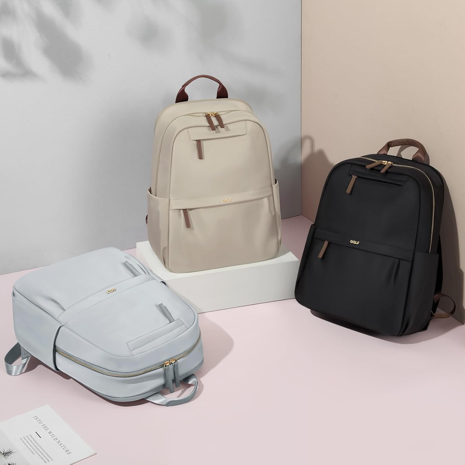 GOLF SUPAGS Mochila feminina para laptop, bolsa de computador, casual, para notebook de 15,6 polegadas, trabalho, viagens e mochilas em promoção! Veja a oferta e mais achadinhos de Bolsas 3 Hoje é o melhor dia para comprar GOLF SUPAGS Mochila feminina para laptop, bolsa de computador, casual, para notebook de 15,6 polegadas, trabalho, viagens e mochilas com aquele preço maroto! Promoção! Aproveite a oferta! 3