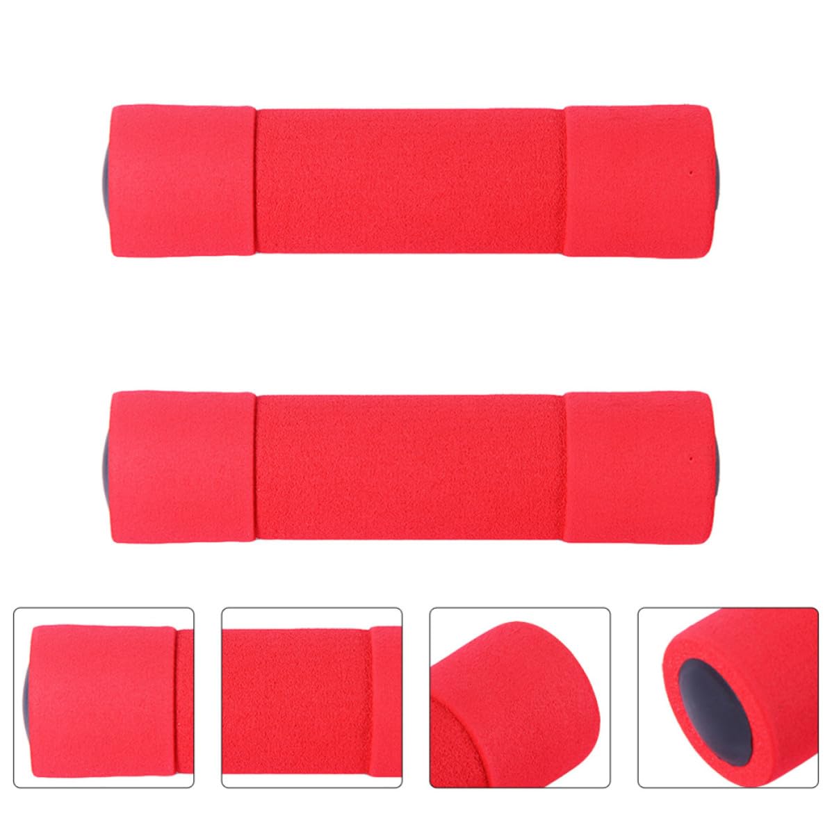 Mancuernas de Espuma Rojas 0, 5kg 2 Piezas para Mujer