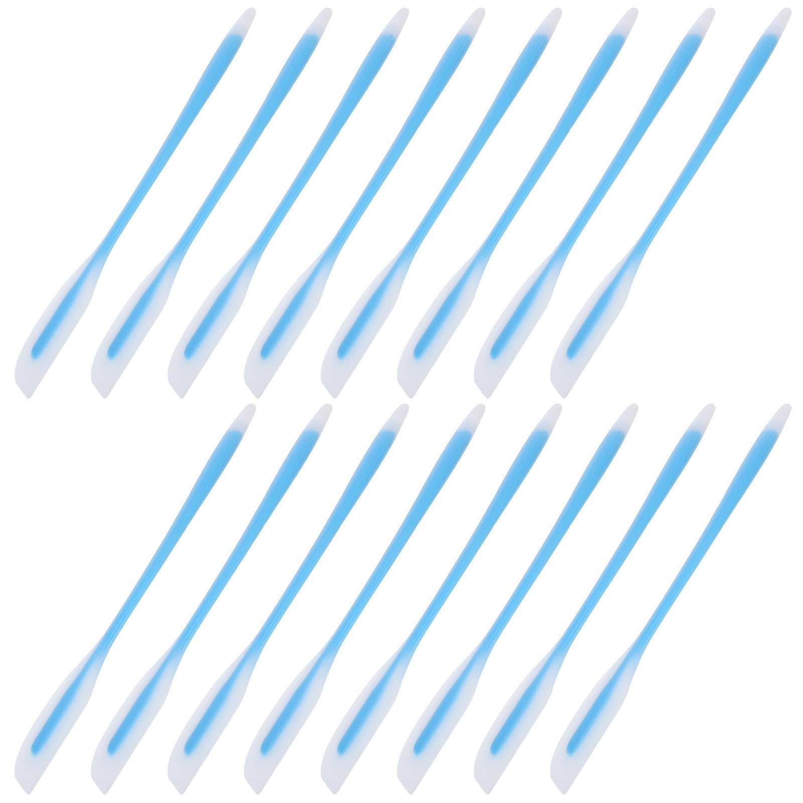 Ciieeo Juego de Espátulas para Crema de Pastel, Espátula de Silicona, 20 Piezas, Silicona, Resistente al Calor, Flexible, para Mezclar Salsas, Cocineros Caseros y Pasteleros