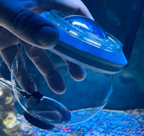 Miniatura 9 de TankMatez 4.25 Inch Hydraulic Bubble Aquarium Acrylic Fish Trap With Floating Trap Door