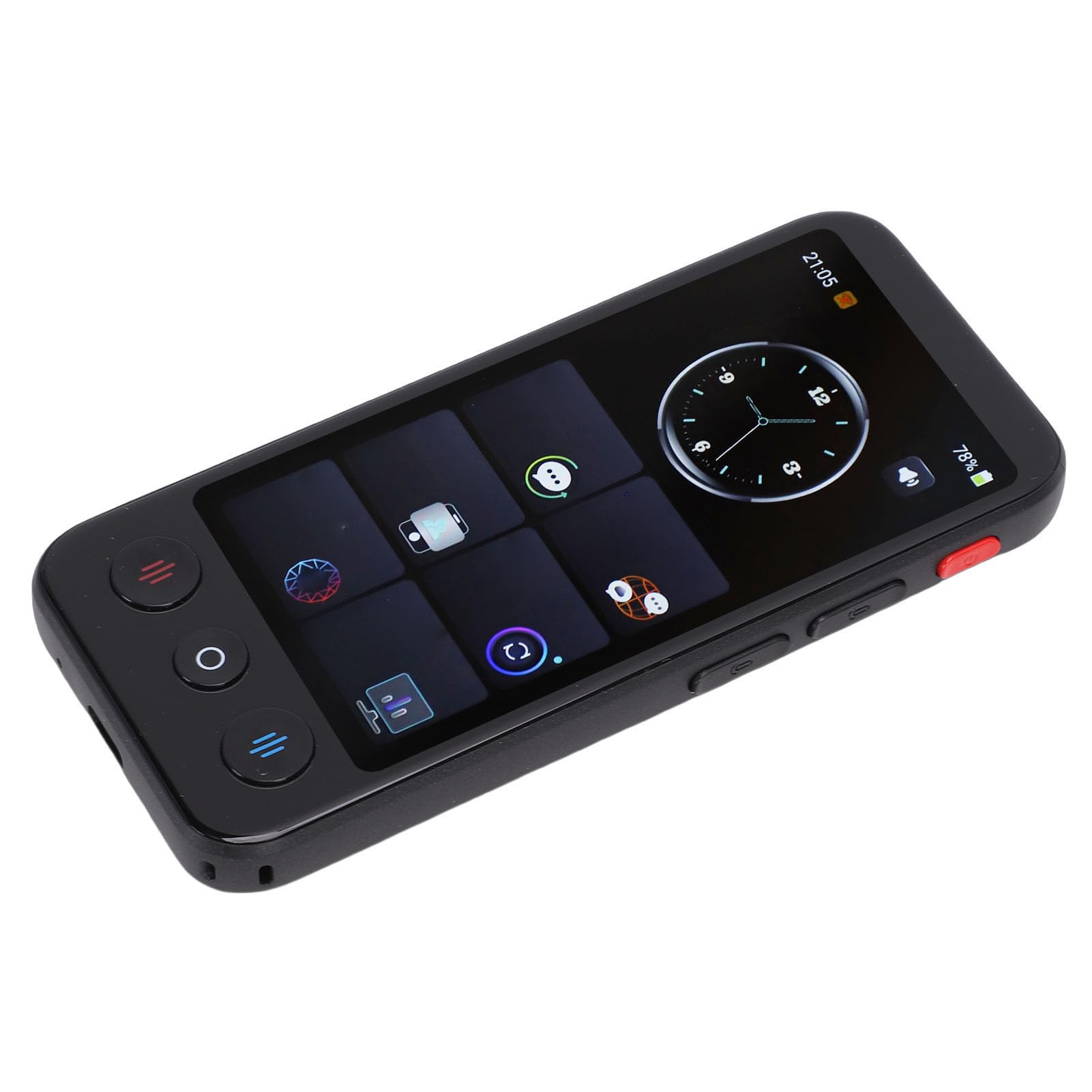 Fabater Dispositivo Traduttore Linguistico, Traduttore Vocale con Risposta in 0,5 S, Precisione del 98%, di Foto con Schermo HD Fotocamera da 5 MP per Viaggi d'affari, Studio, Portatile, Offline,