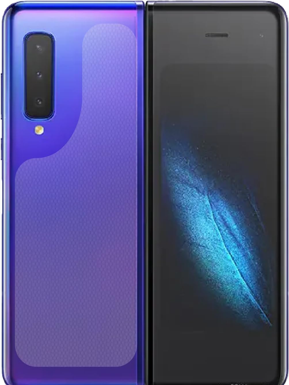 2pk Clear egrips Skins compatible with Samsung Galaxy Z Fold6 Fold5 Fold4 Fold3 Fold2, Anti-Slip Protective Sticker Non-Slip Grip Mobile Phone Minimalist Case, Not for Phone Sides: Glxy Folds Clr 2 pk