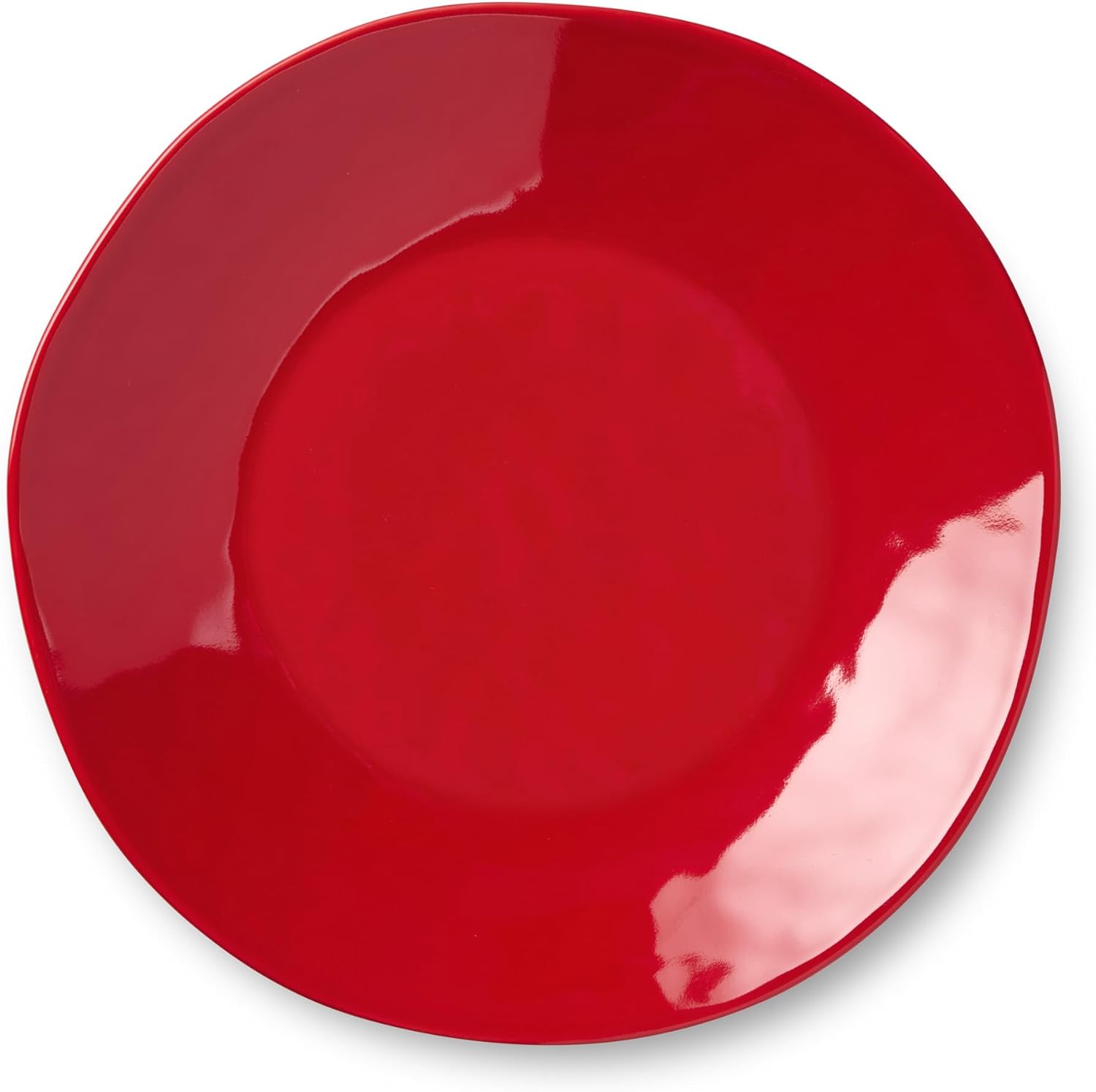 Berry Red Christmas 16pc Dinnerware Set, Stoneware Holiday Tableware Service for 4 with Plates, Mugs & Bowls, Mix and Match with Holly and Vines for a Festive Christmas Table