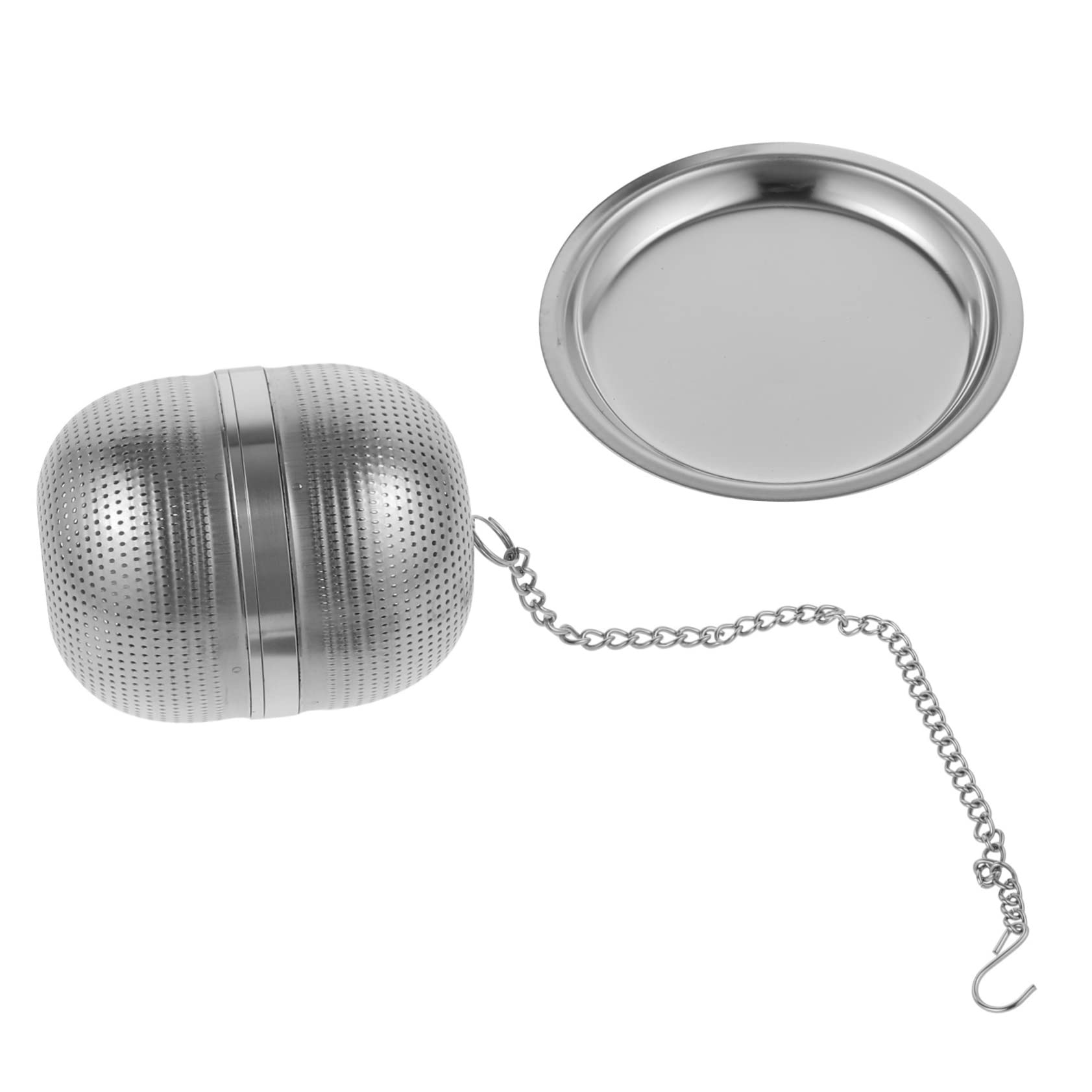 PRETYZOOM 3 Infusores De Té De Metal Coladores De Té Para Té Suelto Diseño Simple Y Resistente.