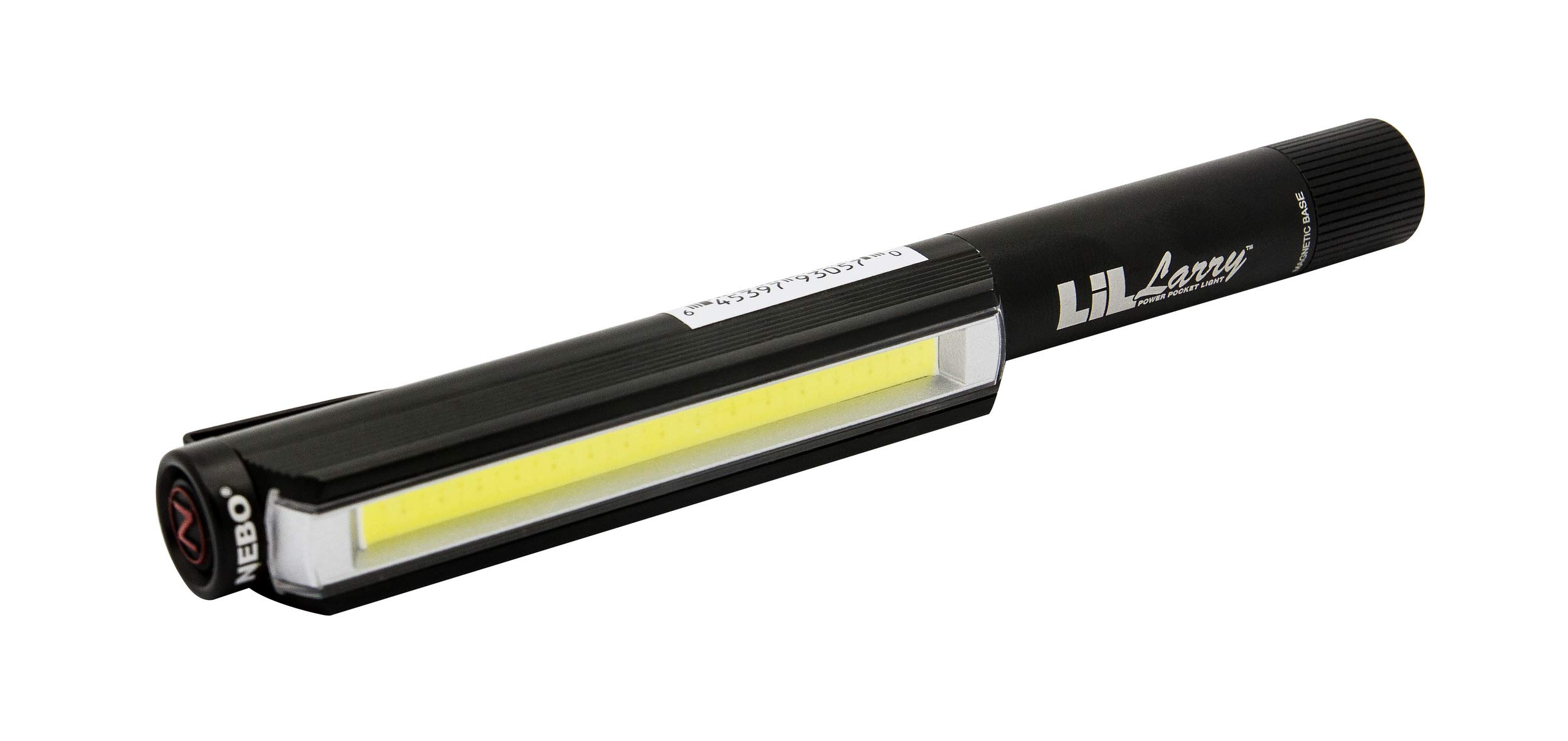NEBO LIL LARRY NB6373 LED Torch Work Light 250 Lumen 3 AA Batteries Aluminium Black