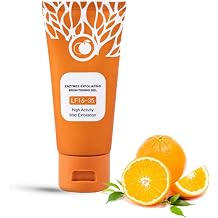 Orange Exfoliante Gel Cleansing Exfoliante Cleansing Gel Gently Cleans and Improves Skin Texture Gentle Exfoliating Cleansing Gels for All Skin Types 1 Piece 50 g