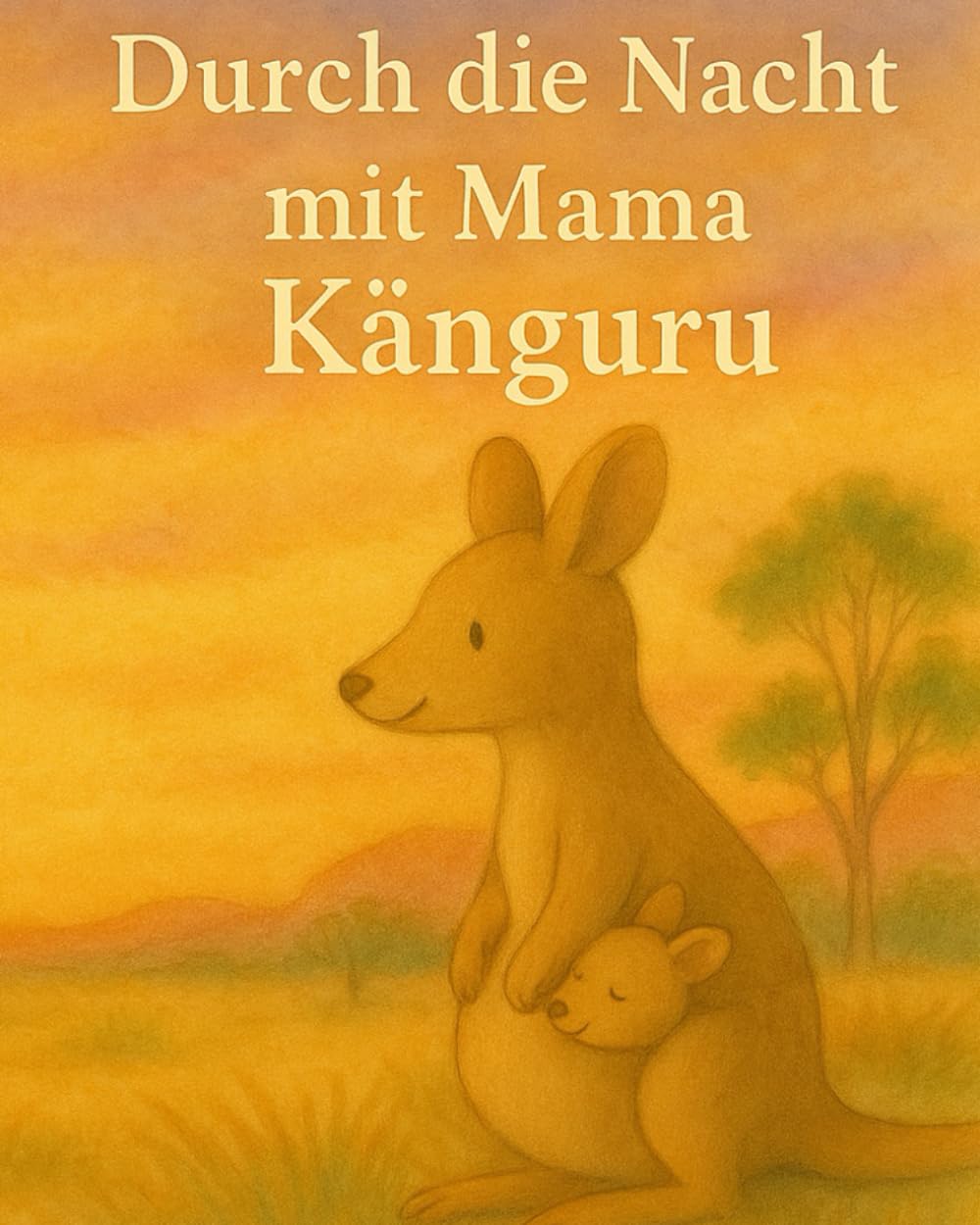 Durch die Nacht mit Mama Känguru: Eine liebevolle Einschlafgeschichte über Nähe, Vertrauen und den Heimweg ins Herz – für jeden alters geeignet