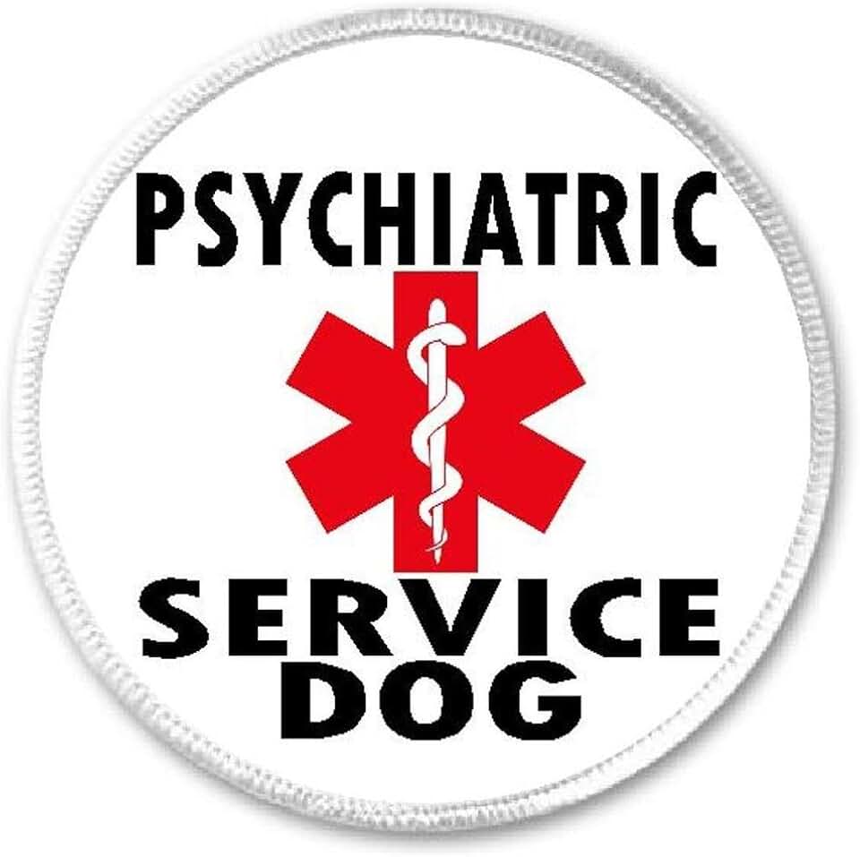 Amazon Psychiatric Service Dog Patch