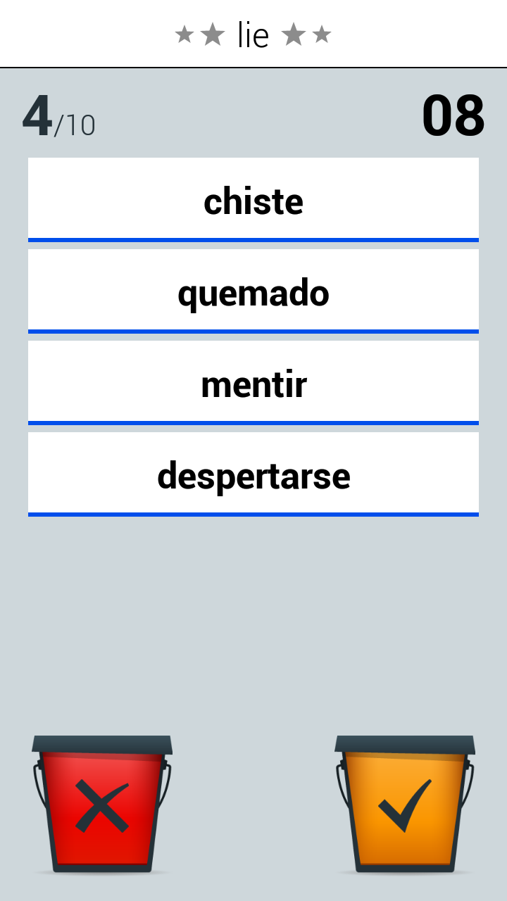 Word Bucket Learn for Android