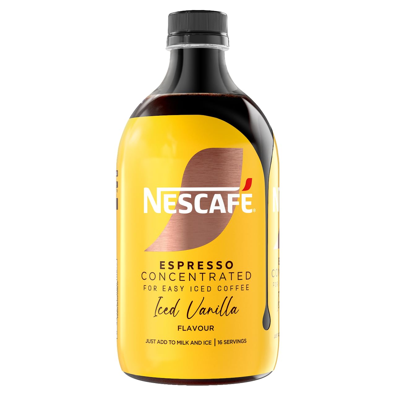 NESCAFE Espresso Concentrated Iced Vanilla Coffee Mix, 500ml Bottle, 16 Servings, Easy to Prepare Cold Coffee with Rich Espresso Base, Made in Thailand-image-9