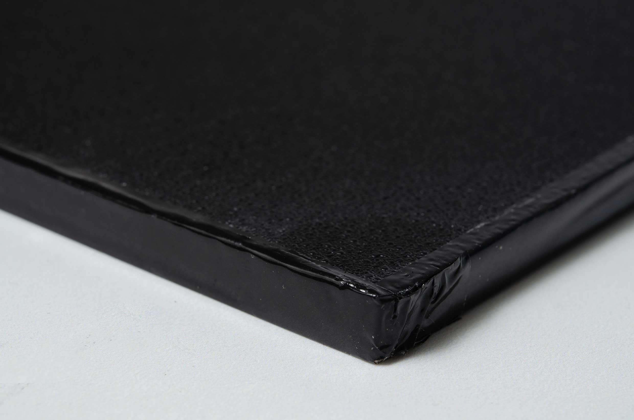 Akifix ITP Pannelli Controsoffitto in Gesso Nero Rivestito in PVC Lavabile Star Gyps Black 60x60x9 mm 2.88 mq 8 Pezzi Spessore 9 mm Bordo Lay-on SG09005.00.H