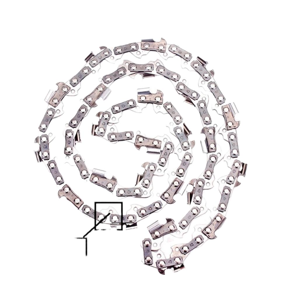 Cadena de motosierra de 3 piezas, cadenas de acero de 14 pulgadas y 35cm, paso 3/8 LP, registro 52, enlace motriz Compatible con motosierras 135 235 236