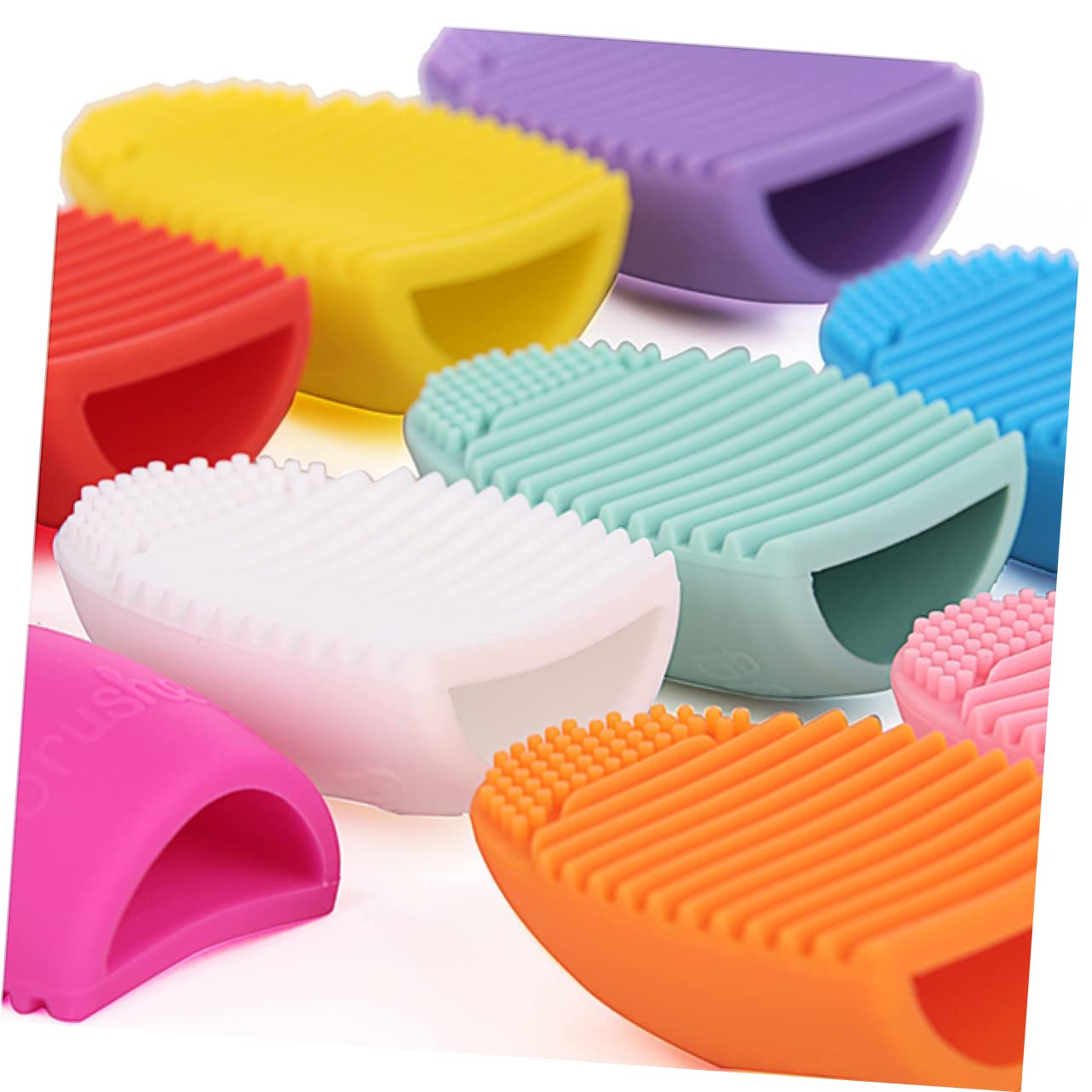 VINTORKY Silicone Makeup Brush Cleaning Egg Easy to Use and Safe for Sensitive Skin for Home Travel