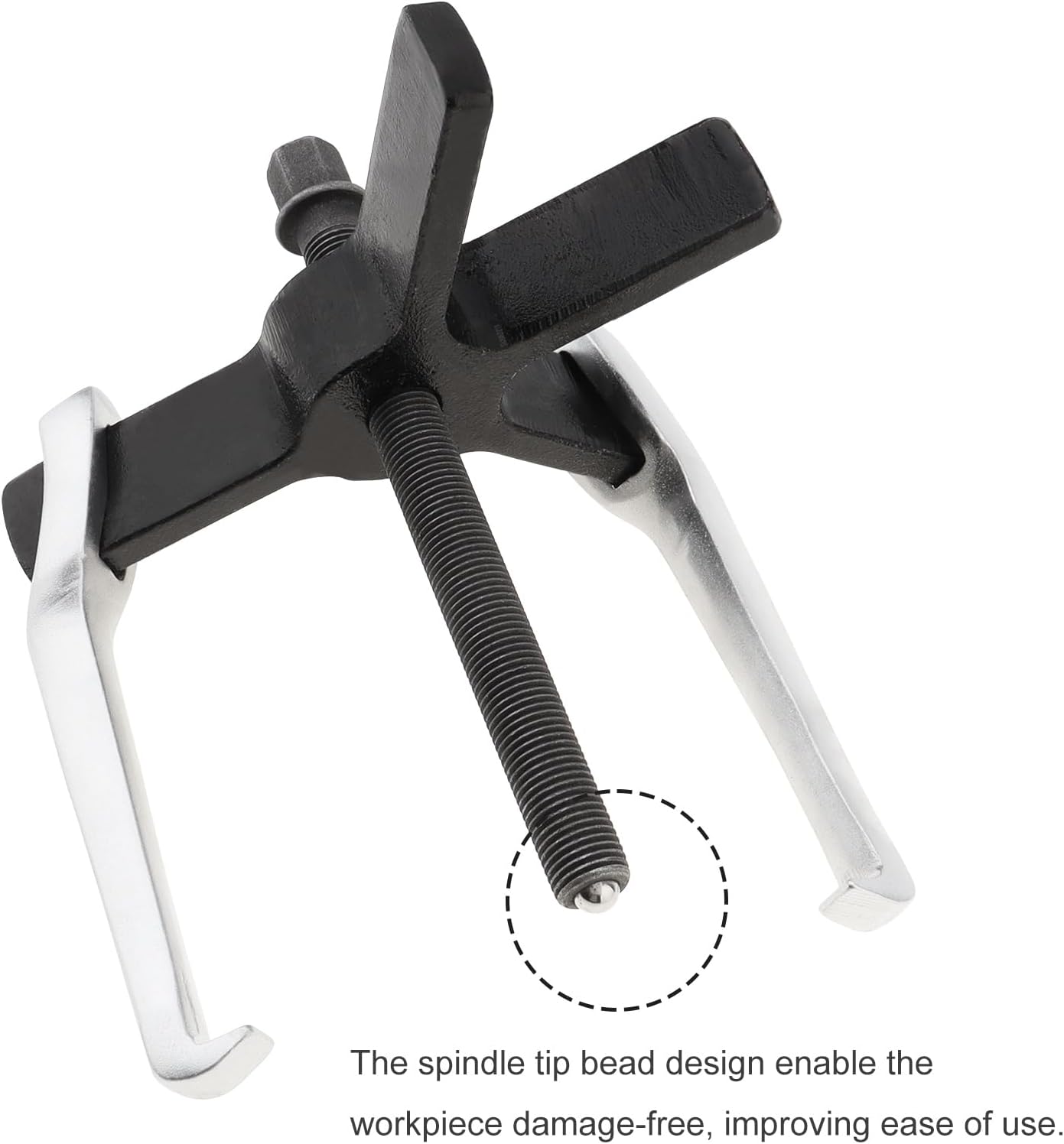 ChgImposs 6" 2 Jaw 3 Jaw Gear Puller, Adjustable Bearing Puller, Reversible Removal Tool for Internal External Pulling, Puller Tool for Removal of Pulleys Flywheels Bearings Gears