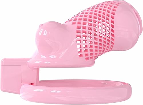 Miniatura 29 de Jaula de castidad masculina en forma de huevo con bloqueo invisible, jaula para pene con anillo de púas de sujeción completa, dispositivo