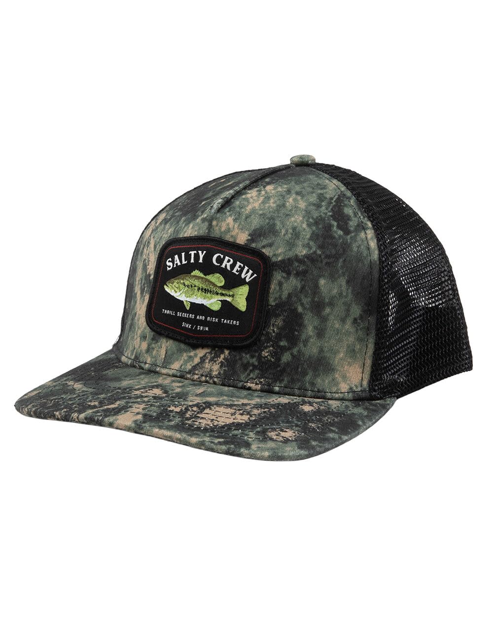 Salty Crew Men's Retro Trucker - 5 Panel, Snap Back, Sport Hat for Men