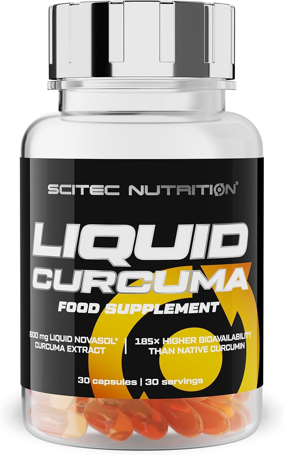 Scitec Nutrition Liquid Curcuma, NovaSOL® kurkuma wortel extract, 30 caps