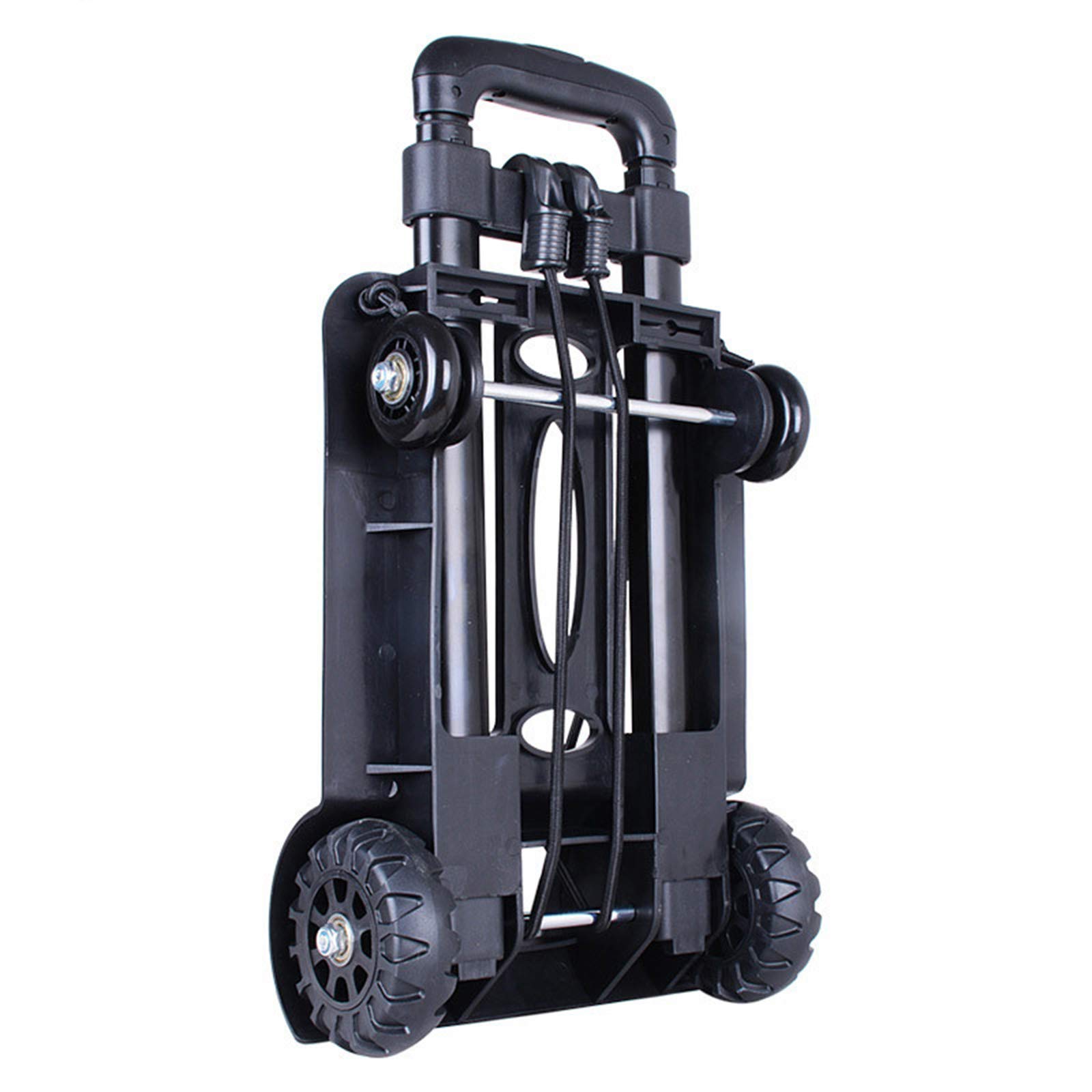 Buy Folding Hand Truck, Foldable Truck Trolley,40Kg Heavy Duty 4Wheel