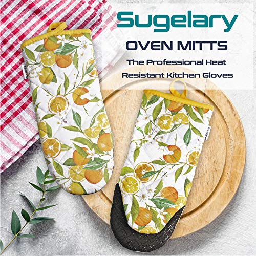 (40 OFF Coupon) Extra Long Silicone Oven Mitts 1 Pair 9.89