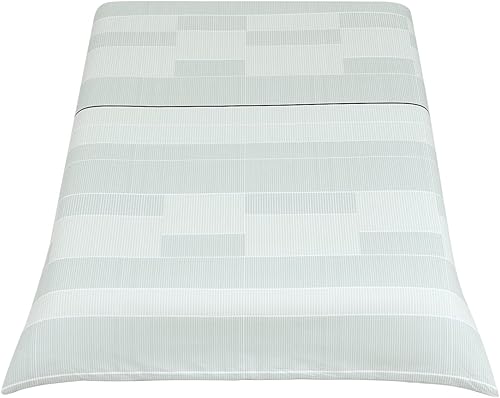 Miniatura 5 de Calvin Klein Home - Juego de edredón de 3 piezas, 1 edredón y 2 fundas de almohada, 100% algodón de 200 Tc (gris claro)