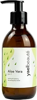 Yael Beauté Aloe Vera Gel - Reines Aloe Vera mit 99 Prozent Natürlichen Inhaltsstoffen - Aloe Vera Creme und After Sun Hau...