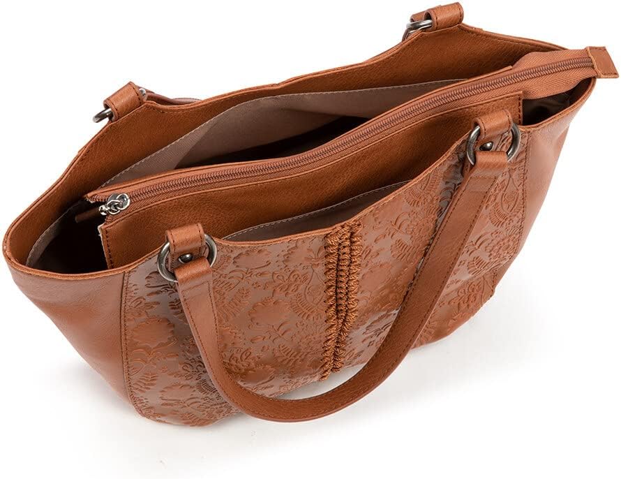 The Sak Womens Bolinas Leather Satchel - Image 5