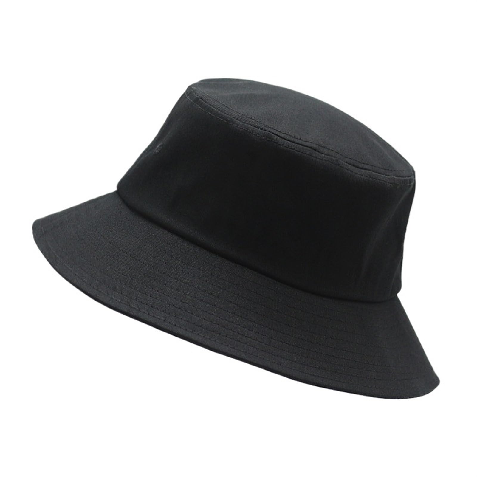 JMORCO Gorro Pescador Hombre Sombrero de Sol de Talla grande for Hombre y Mujer, Sombrero de Pescador en Blanco, Gorra de algodón Puro, Sombreros de Cubo de Talla grande 54-57cm 57-60cm 60-63cm