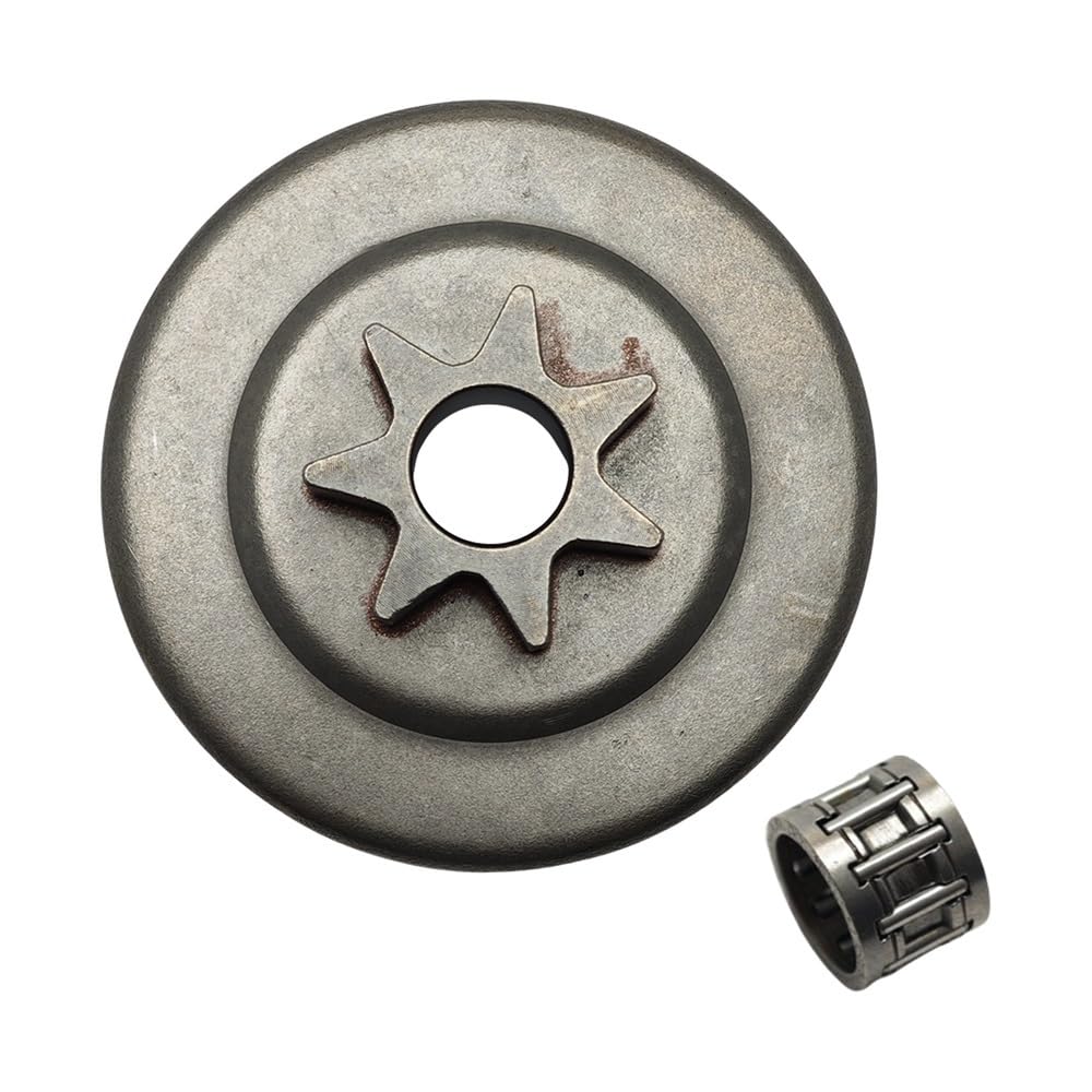 Kit de cojinete Agujas Tambor Embrague piñón transmisión Cadena .325 7T Adecuado para Motosierra MS230, MS250, MS210, 021, 023 y 025 (1123 640 2074)