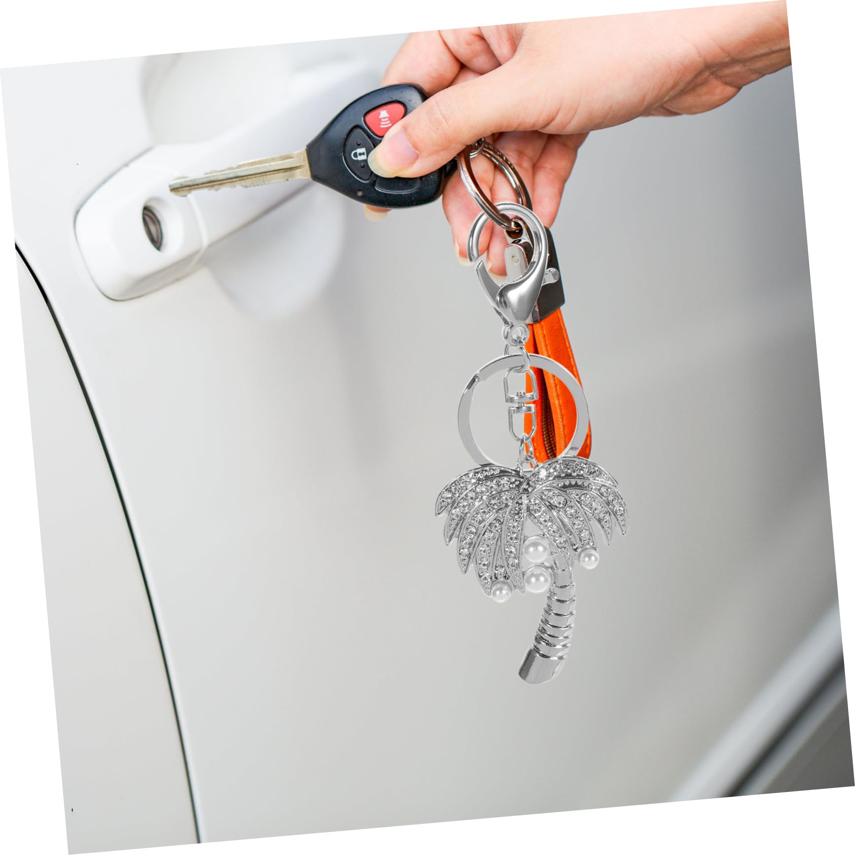 SHERCHPRY 2 Piezas Llavero De Árbol De Llavero De Bolso Accesorios De Coche Llavero Accesorios De Mochila Llavero Kawaii Llavero De Teléfono Encanto Llaveros Kawaii Aleación De Zinc