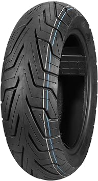 MaxAuto Rear Scooter Tire 130/70-12, Motorcycle Scooter Moped 130/70-12 Tubeless Tire 62L