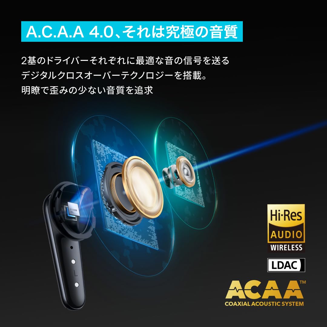 Amazon.co.jp: Anker Soundcore Liberty 4 Pro ミッドナイトブラック Amazon.co.jp: Anker Soundcore Liberty 4 Pro ミッドナイトブラック