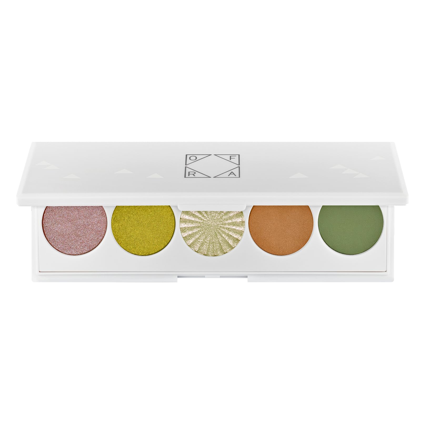 OFRA Signature Palette - Empowered | Palette di ombretti con verde oliva e neutri, perfetta per look quotidiani e stili audaci, ombretto brillante, metallizzato e opaco | amichevole