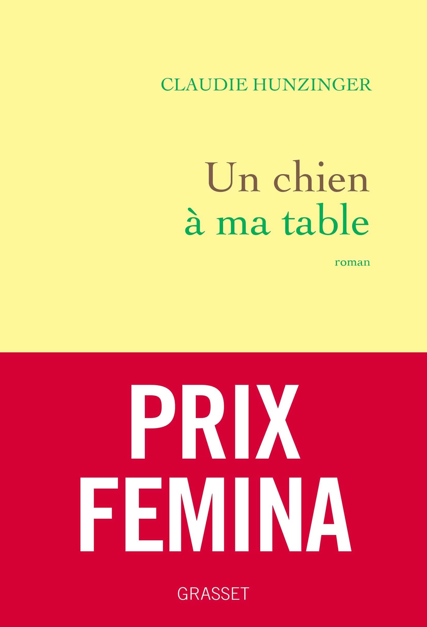 Un chien à ma table: roman