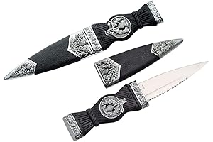 Ceremonial Scottish Dirk with Sheath: Embodying Scottish Heritage and Valor