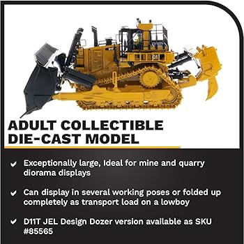 きなもち　1／50スケール　CAT D11T トラック型トラクター CAT D11T TRACK TYPE TRACTOR SCALE 1:50 - CTP Store