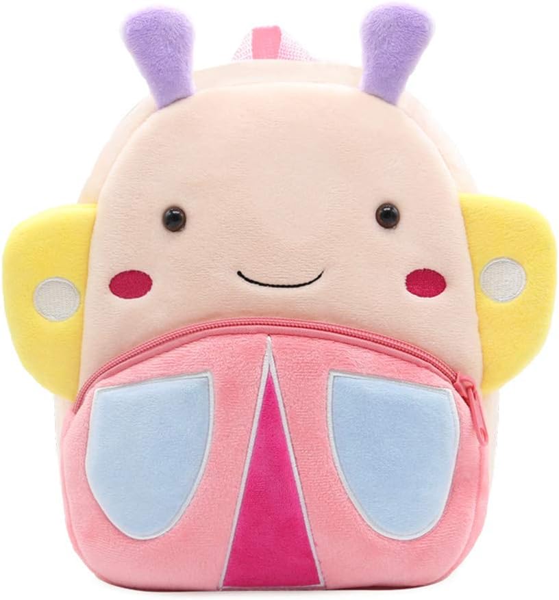 Ladyzone 3D Backpack Zoo Animals Backpacks Plush Bag 10" Book Bag image 3