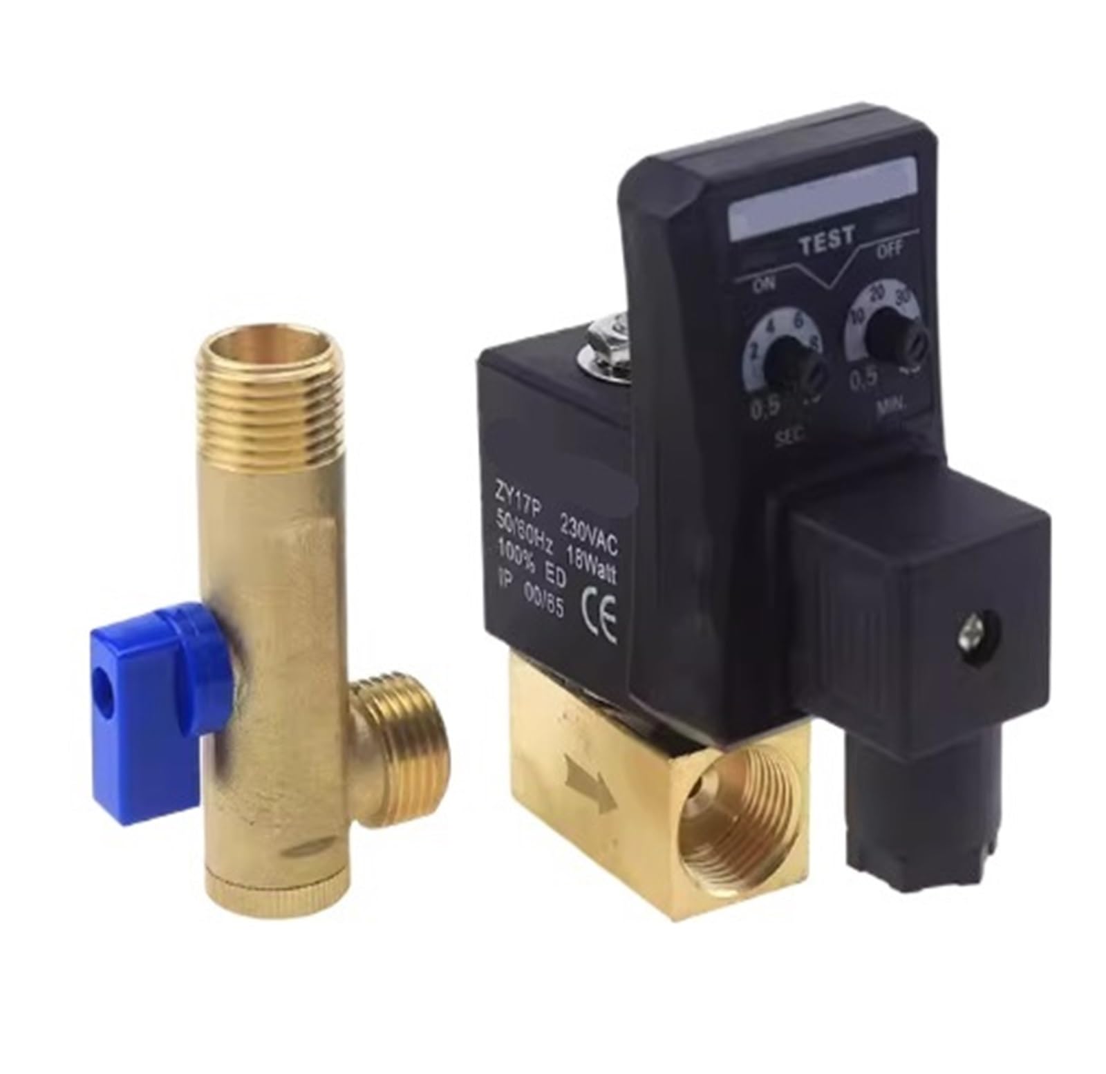 ELZNSQQK Drain valve OPT-A/OPT-B timing valve electric switch solenoid valve(OPT-A)