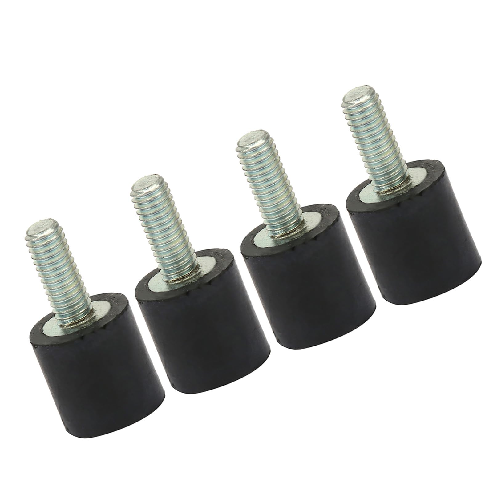 Gummidämpfer, 4 Stück Gummi-Lagerhalterungen mit M3/M5/M6 Bolzen - Stoßdämpfer für Vibrationsschutz
